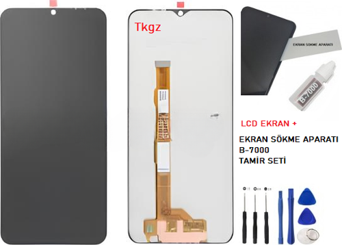 Vivo Y70 Uyumlu Lcd Ekran Dokunmatik SERVİS Orijinali + B-7000 + TAMİR SETİ