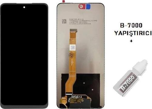 Oppo Realme C65 Uyumlu Lcd Ekran Dokunmatik SERVİS Orijinali +B-7000