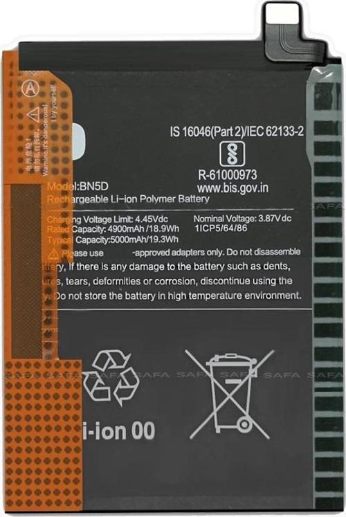 Xiaomi Redmi NOTE 12S -BN5D- Uyumlu Batarya Pil Sıfır Orijinal