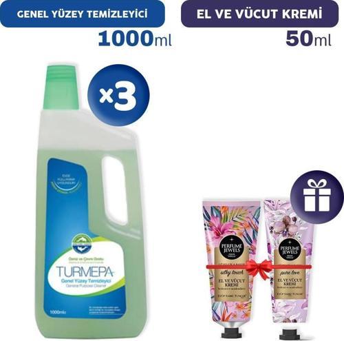 Genel Yüzey Temizleyici 1000 ml x 3, El Kremleri Hediye