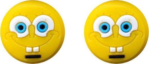 Sünger Bob  Ps5/Ps4/Ps3/Xbox One/One X/One S/Series X/Series S 3D Analog Silikon Koruyucu -2 Adet