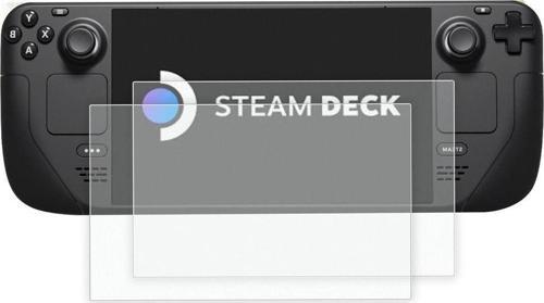Steam Deck Oyun Konsolu 9H Nano Uyumlu Temperli Cam Ekran Koruyucu-2 Adet