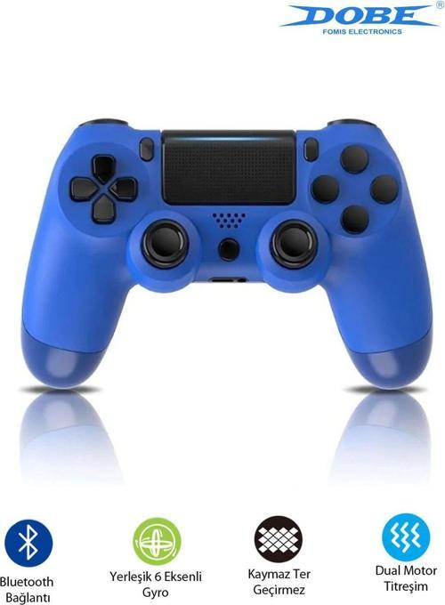 Ps4-Pc-Android Box-Android-Ios Telefon Tablet Uyumlu Titreşimli Bluetooth Oyun Kolu