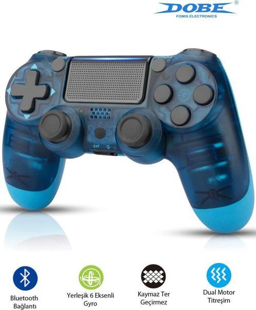 Ps4-Pc-Android Box-Android-Ios Telefon Tablet Uyumlu Titreşimli Bluetooth Oyun Kolu