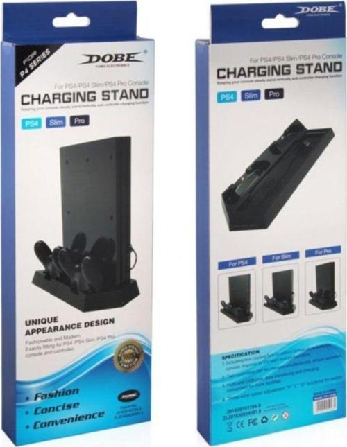 Sony Ps4 Fanlı Şarj Standı (Ps4 Fat/Slim/Pro Uyumlu)