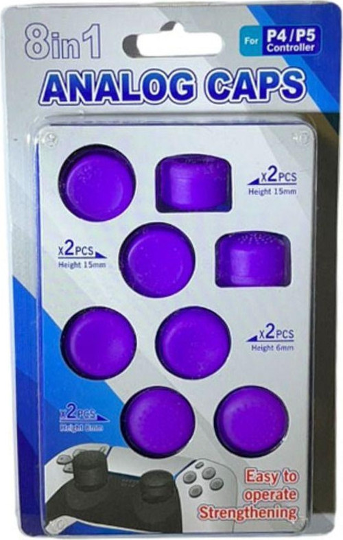 Ps4-Ps5 Uyumlu 8İn1 Analog Koruyucu Ve Yükseltici Pad