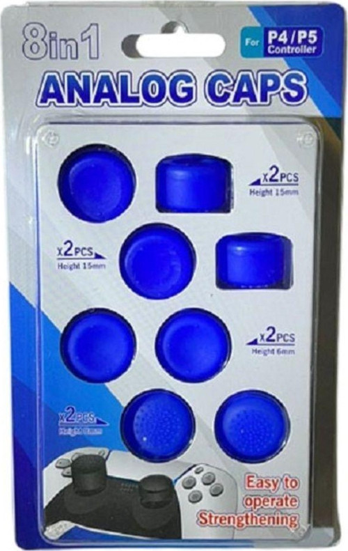 Ps4-Ps5 Uyumlu 8İn1 Analog Koruyucu Ve Yükseltici Pad