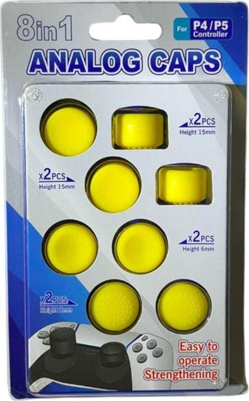 Ps4-Ps5 Uyumlu 8İn1 Analog Koruyucu Ve Yükseltici Pad