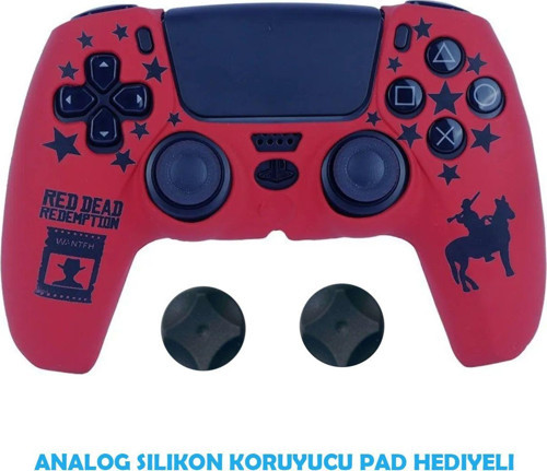 Ps5 Dualsense Koruyucu Silikon Kılıf + Analog Silikon Koruyucu