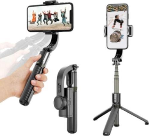 Gimbal L08 Kumandalı 3 Eksen Telefon Kamera Tutucu