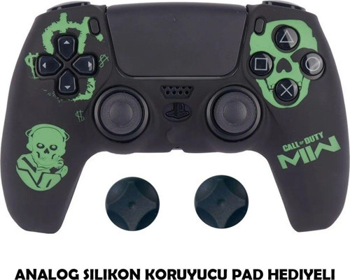 Ps5 Dualsense Koruyucu Silikon Kılıf + Analog Silikon Koruyucu