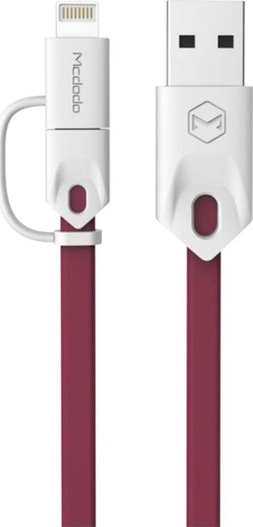 Apple Lightning Micro Usb Akıllı Şarj Data Kablosu