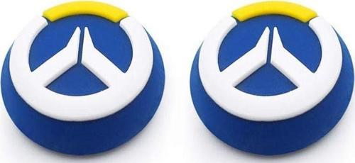 Overwatch  Ps5/Ps4/Ps3/Xbox One/One X/One S/Series X/Series S  3D Analog Silikon Koruyucu -4 Adet