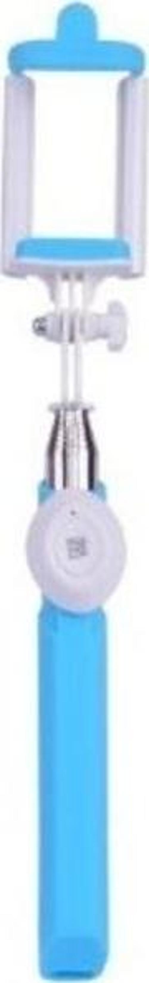 P3 Iphone Uyumlu Android Bluetooth Kumandalı Selfie Çubuğu-Mavi