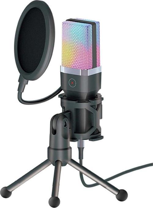 Medya Tech X1R Usb Kablolu Asmr Rgb Oyuncu Ve Stüdyo Mikrofonu