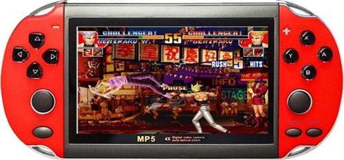 Retro X1 Psp Model 4.3 Tv Out Taşınabilir Oyun Konsolu-Kırmızı