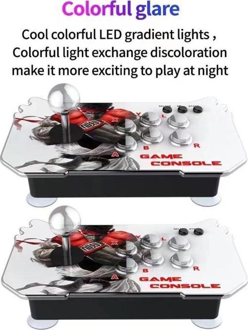 Glrtech M12 Kollu Joystick 4Khd Klasik Nostalji Retro Ps 1 Atari Çift Kişilik Konsol 15000 Oyunlu