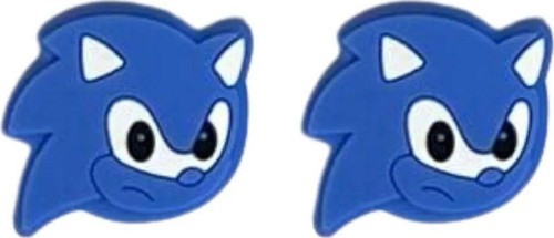 Sonic Ps5/Ps4/Ps3/Xbox One/One X/One S/Series X/Series S 3D Analog Silikon Koruyucu -2 Adet