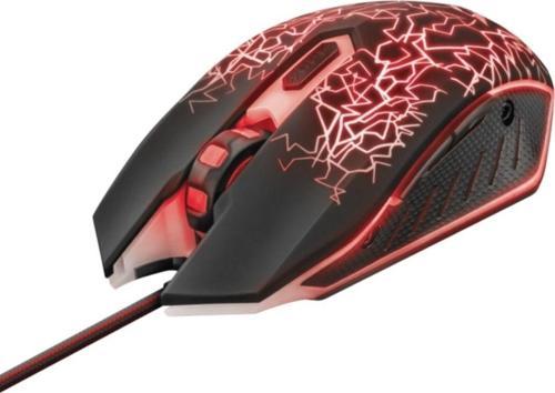Trust Izza 21683 Gxt 105 Usb 2400 Dpı Siyah 6Xbuttons Rgb Gamıng Mouse