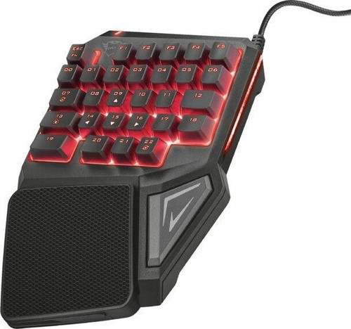 Trust 22881 Assa Usb Kişiselleştirilebilir Rgb Num Pad Tek El Klavye