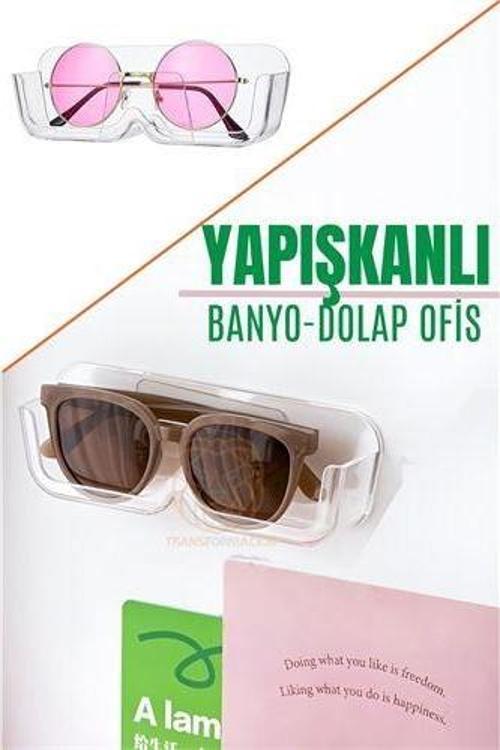 Gözlük Organizer Şeffaf Kendinden Yapışkanlı 1 adet