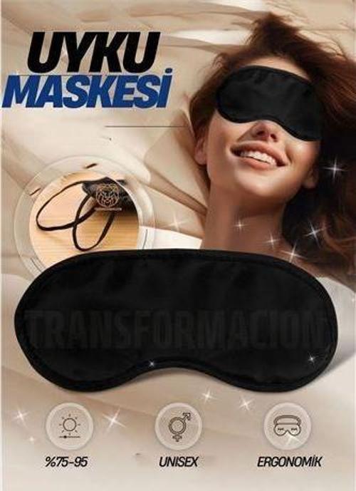 Uyku Maskesi Göz Uyku Maskesi 2 ADET