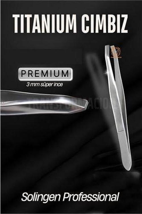 3 mm İnce Uçlu Cımbız Titanyum Çelik Solingen Professional