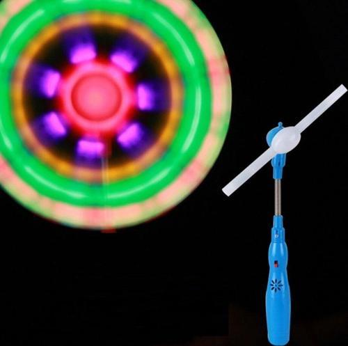 FLASHİNG LİGHT UP LED SPİNNİNG RENKLİ LED IŞIKLI DÖNEN UFO PERVANE SESLİ IŞIKLI MAVİ DEĞİRMEN IŞIK