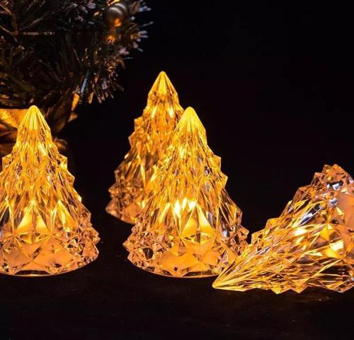 AMBER LED IŞIKLI ÇAM AĞACI MİNİ ÇAM AĞACI IŞIKLI YILBAŞI AĞACI DEKOR ÇAM AĞACI LED LİGHT NOEL TREE