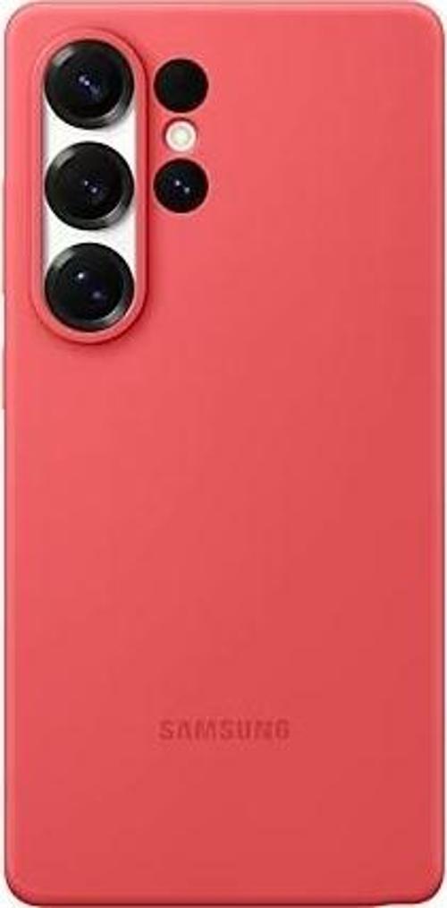 Galaxy S25 Ultra Kırmızı Silikon Kılıf