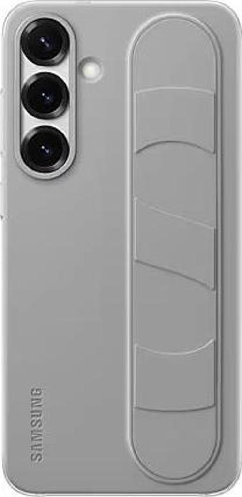 Galaxy S25+ Standlı Kordonlu Kılıf Gri