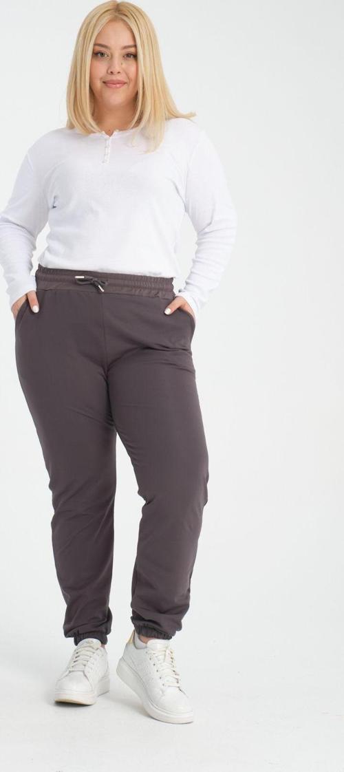 Curve Kışlık Jogger Cepli Dalgıç Kumaş Şardonlu Polar Eşofman Altı