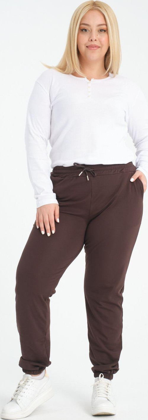 Curve Kışlık Jogger Cepli Dalgıç Kumaş Şardonlu Polar Eşofman Altı
