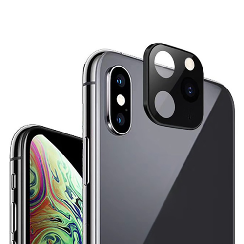 Apple iPhone XS 5.8 CP-03 iPhone 11 Pro Max Kamera Lens Dönüştürücü Siyah