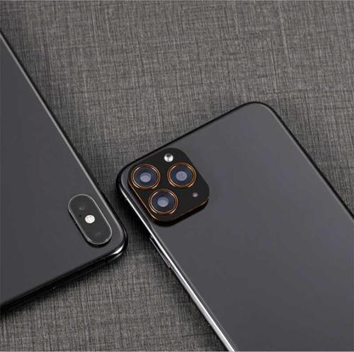 Apple iPhone XS Max 6.5  CP-01 iPhone 11 Pro Max Kamera Lens Dönüştürücü Gold