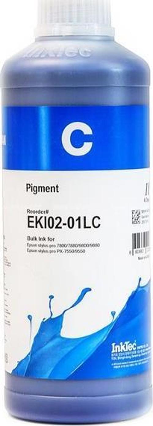 Epson Stylus Pro Muadil 1LT Cyan Pigment Mürekkep (EKI02-01LC) (PowerChrome K3)
