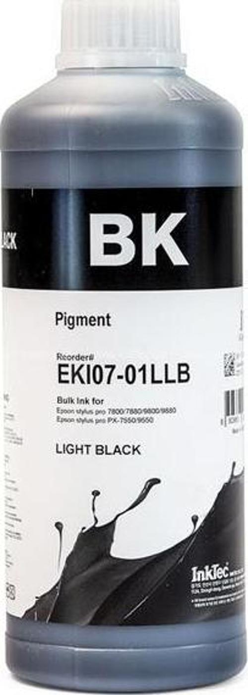 Epson Stylus Pro Muadil 1LT Light Black Pigment Mürekkep (EKI07-01LLB) (PowerChrome K3)