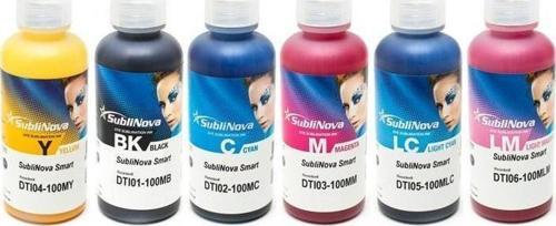 Sublinova Epson Muadil Süblimasyon Mürekkep 6x100ml Set (DTI01-100M)