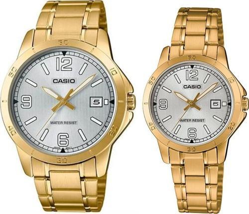 MTP-LTP-V004G-7B2UDF Çift Kol Saati (Kadın-Erkek)