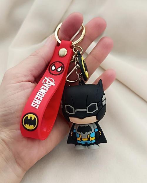 Batman Anahtarlık Silikon Kartlık Karvizitlik Oyuncak Çanta Süsü