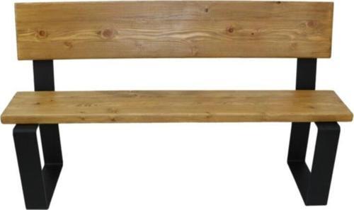 Masif Ağaç Sırtlı Bank - ( Uzunluk 210 cm )