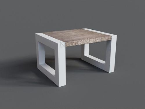 Luh Masif Ahşap Sehpa ( 40 cm - 40 cm - h44 cm )