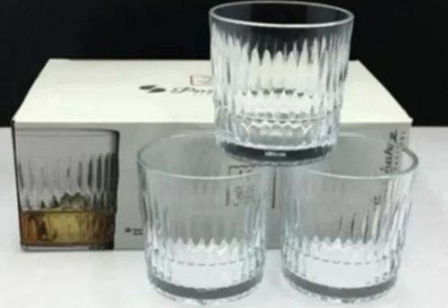 520254 3Lü Rain 300cc/10oz Viski Bardağı