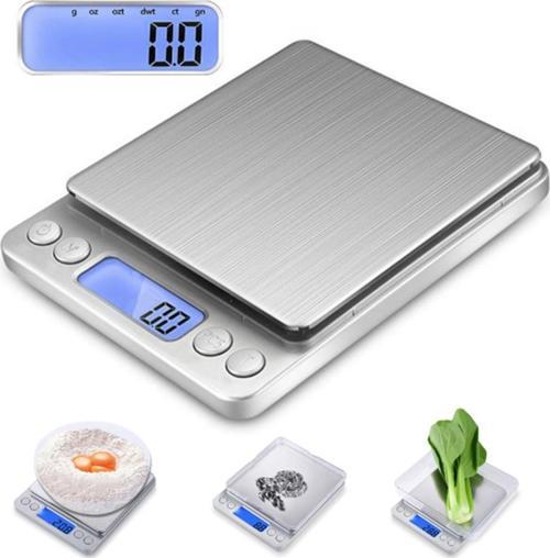 Dijital Hassas Mutfak Terazisi Hassas Tartı 2000 Gr./0.1 Gr. Hassasiyet-Findit