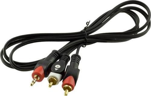 2 RCA ERKEK + 3.5 MM STEREO ERKEK 1.5 METRE 1.KALİTE KABLO-Findit