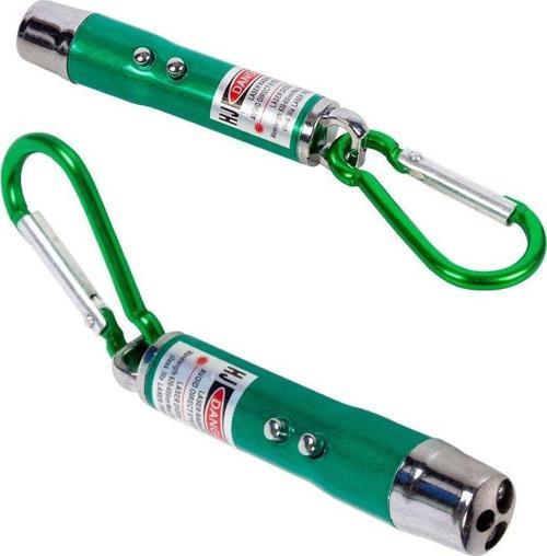 3IN1 KIRMIZI LASER POINT - PARA KONTROL VE EL FENERİ-Findit