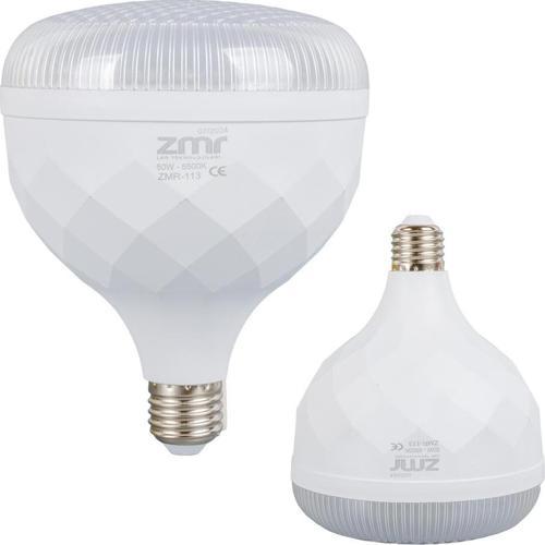 50W KRİSTAL CAMLI T-BULB BEYAZ LED AMPUL E27 6500K (15X19MM)-Findit