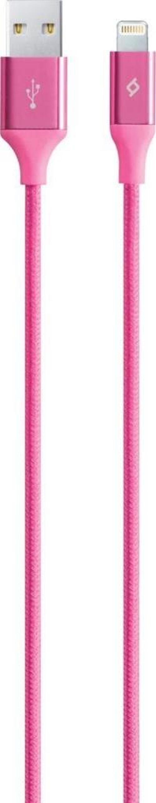 AlumiCable Lightning Kablo Pembe 1.2M - 2DK16P