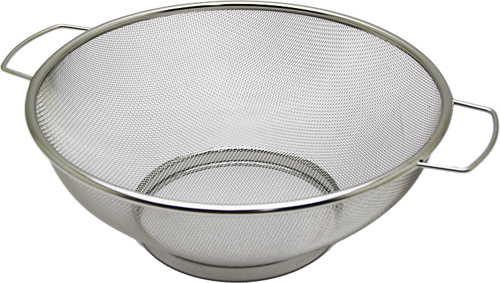 24CM METAL KULPLU ÇELİK İNCE TEL SEPET SÜZGEÇ-Findit