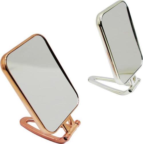 KARE GOLD - GÜMÜŞ PLS.ÇERÇEVE MAKYAJ AYNASI ÇİFT YÖNLÜ-Findit